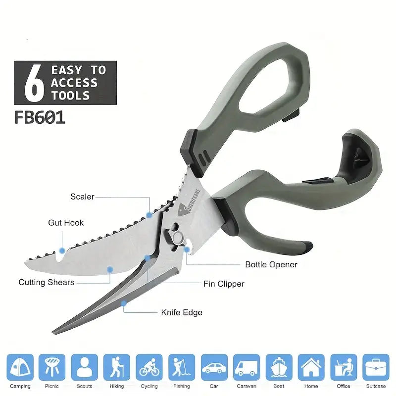 GOXAWEE Professional Fishing Scissors