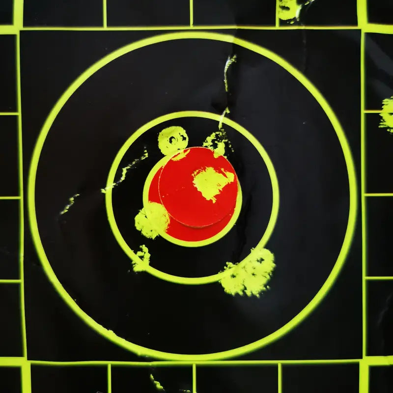 "10 sheets/pack 12"" Splatter Square Target Sticker