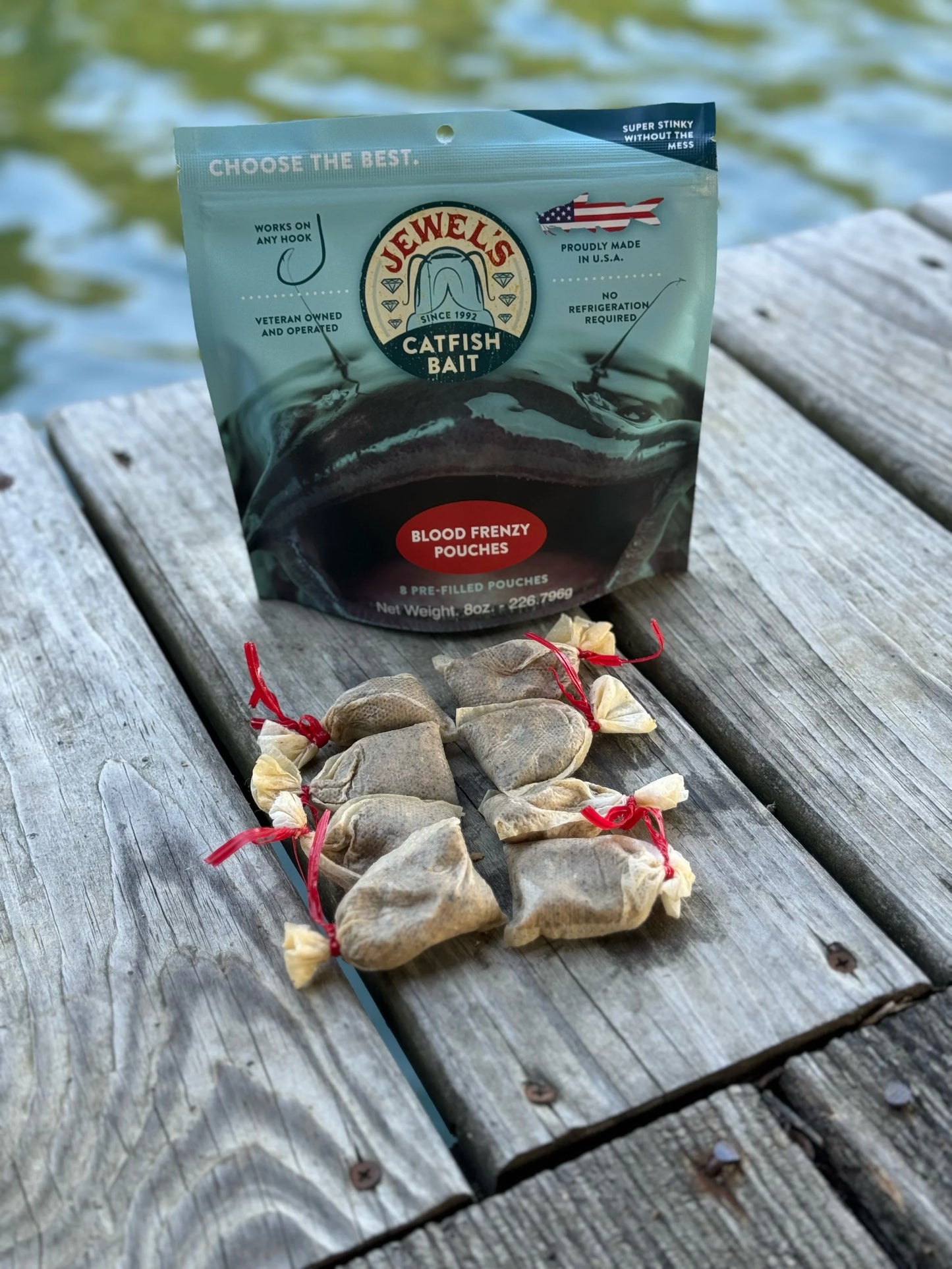JCB - Pre-Filled Bait Pouches (8 Pouches per Bag)
