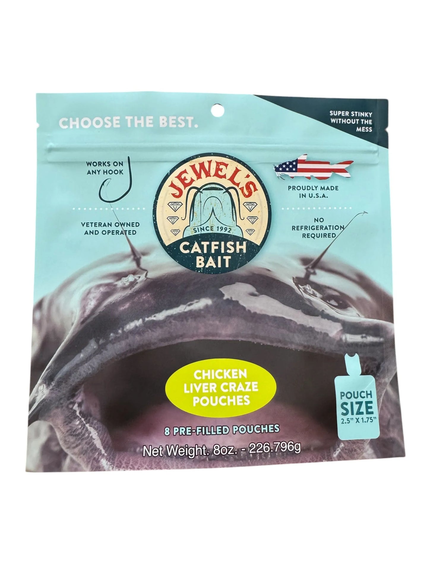 JCB - Pre-Filled Bait Pouches (8 Pouches per Bag)