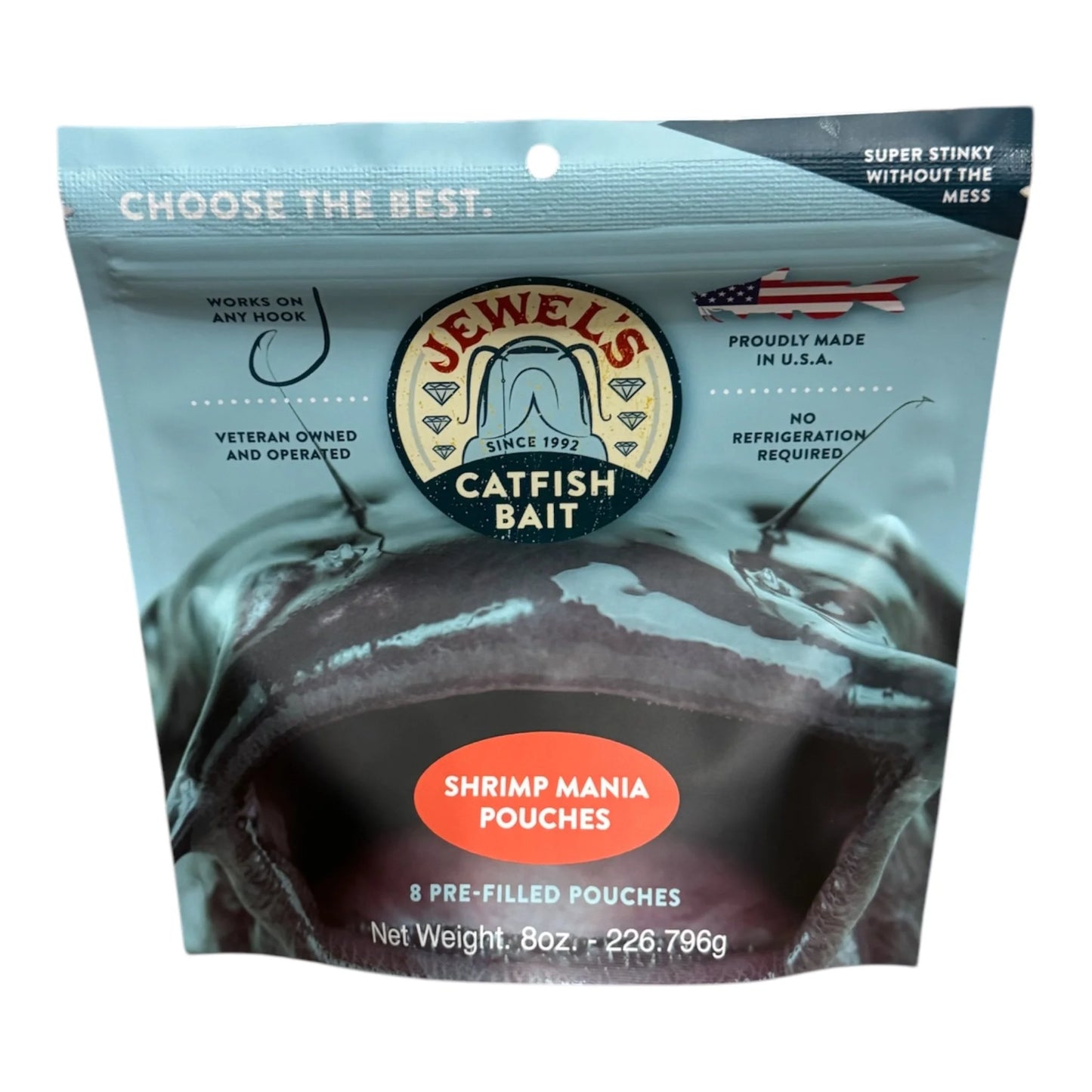 JCB - Pre-Filled Bait Pouches (8 Pouches per Bag)