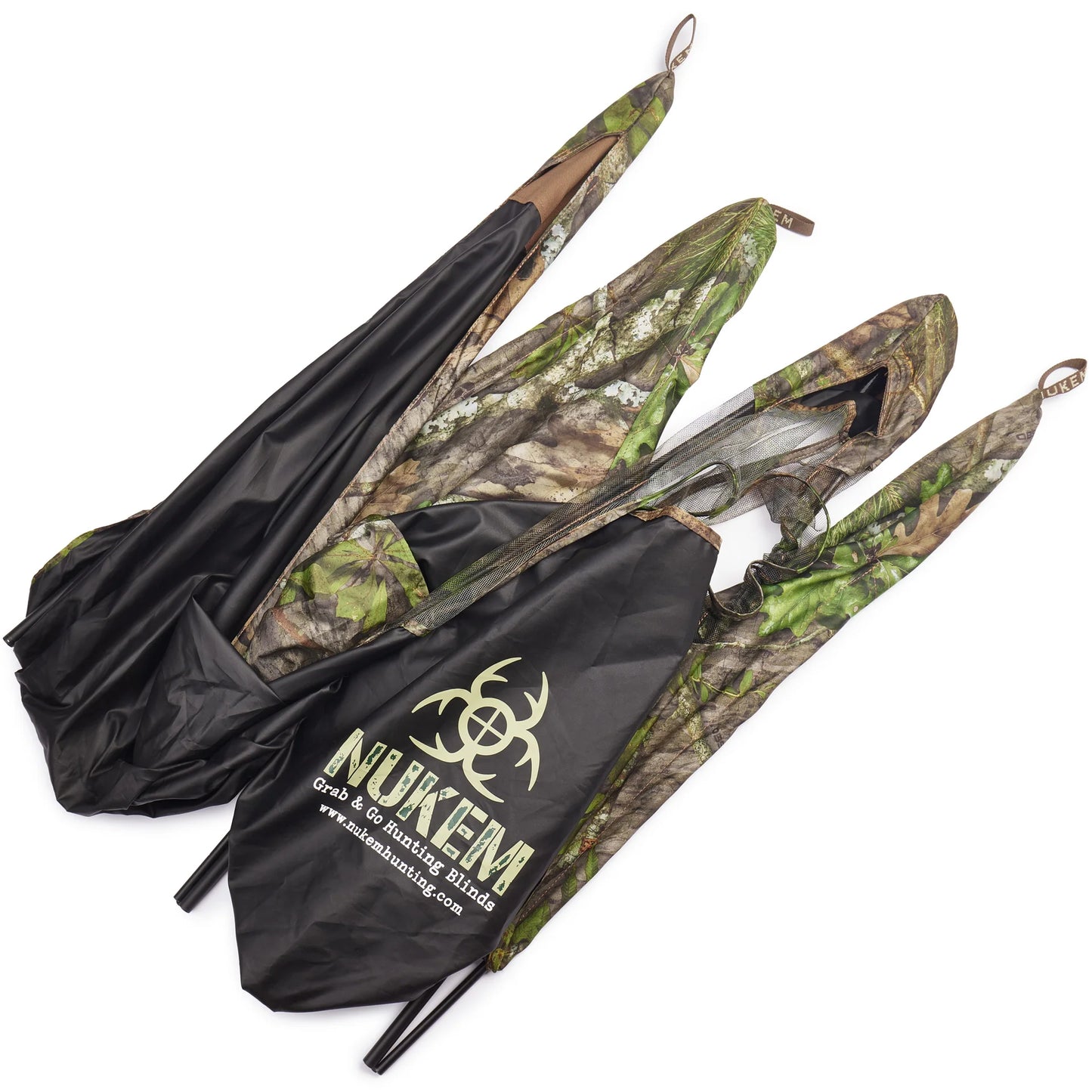 Nukem Grab & Go Hunting Blind In Mossy Oak Obsession