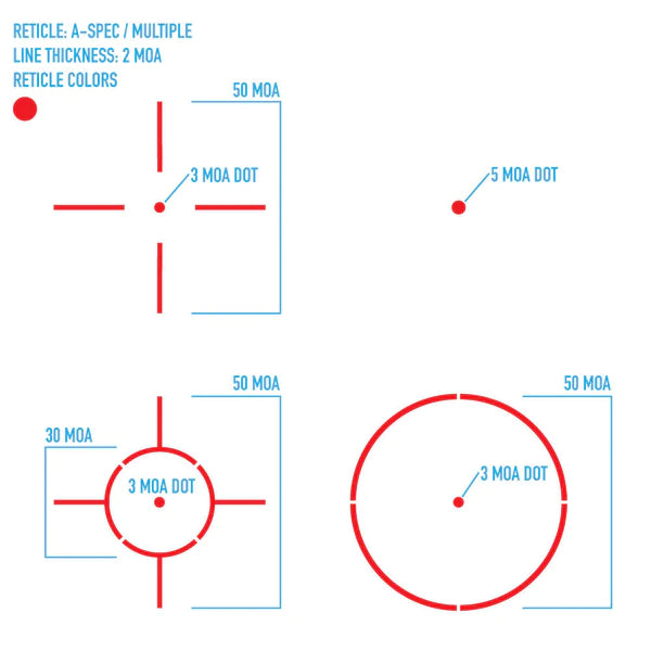 Ultra Shot Open Reflex Sight (A-Spec)