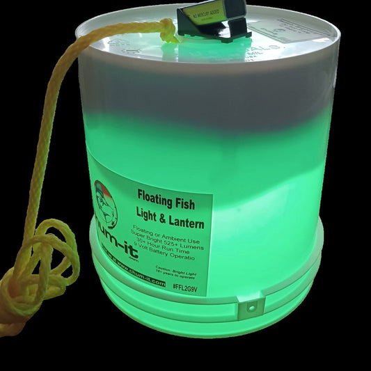 Floating Fish Light by Chum-It