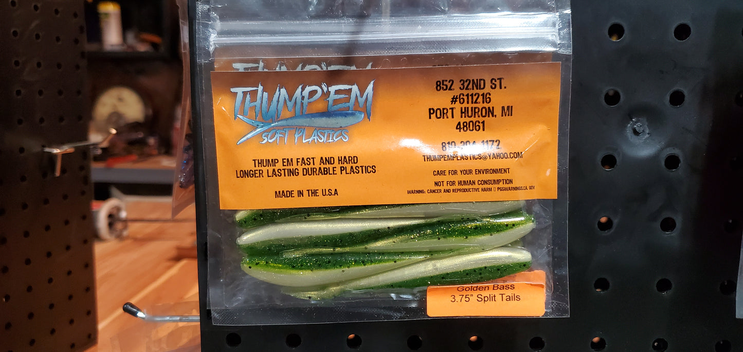 Thump'EM Split Tail 3.75"