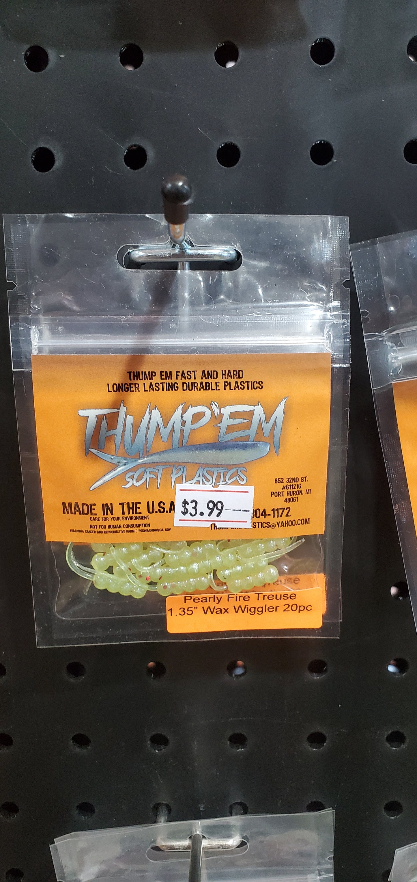Thump'Em 1.35" Wax Wiggler
