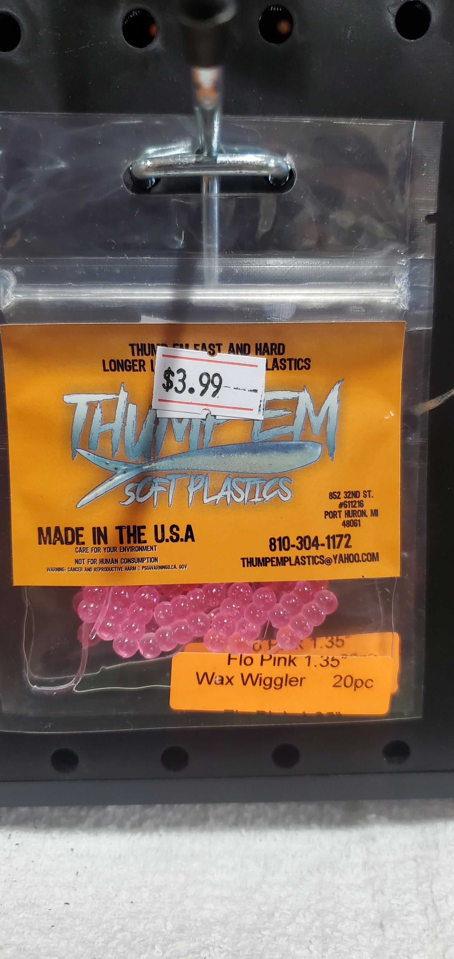 Thump'Em 1.35" Wax Wiggler