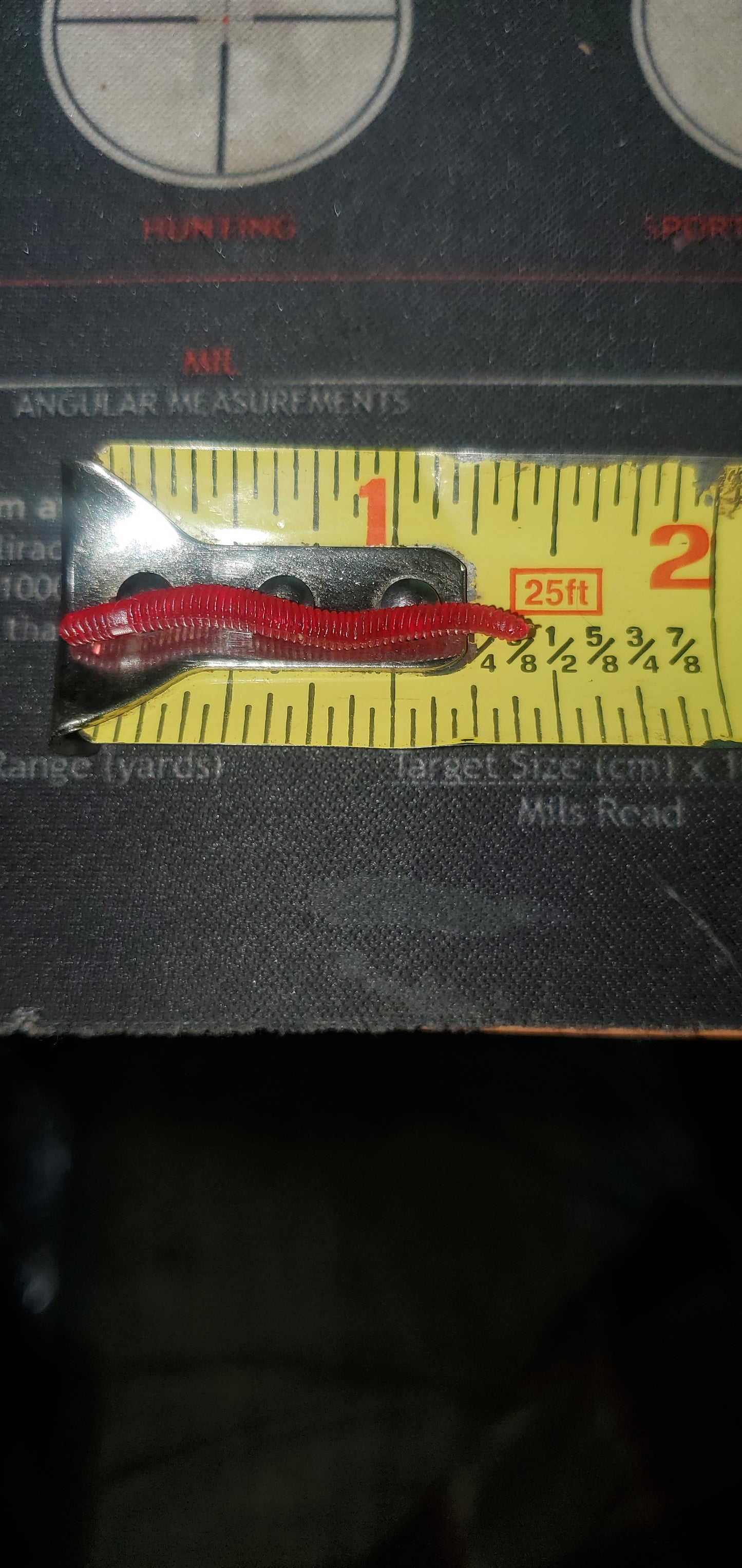 Red Worm 1 3/8"