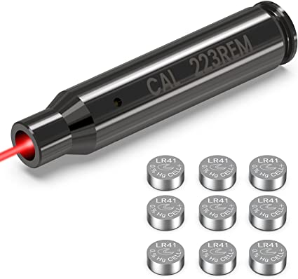 VOTATU Laser Bore Sight for .223 Rem 5.56 mm NATO Cartridge Bore