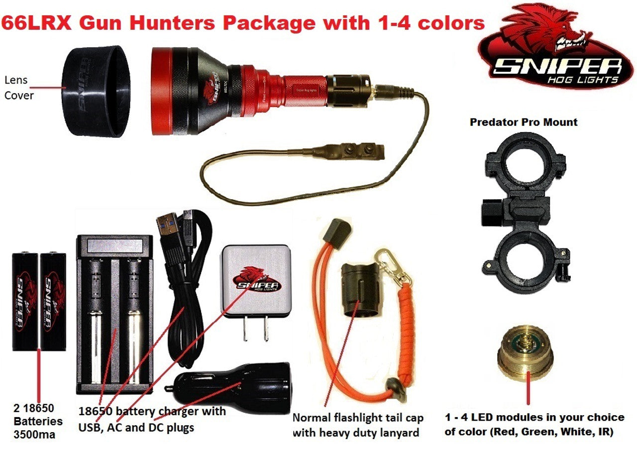 66LRX Gun Hunters Package With Turbo IR