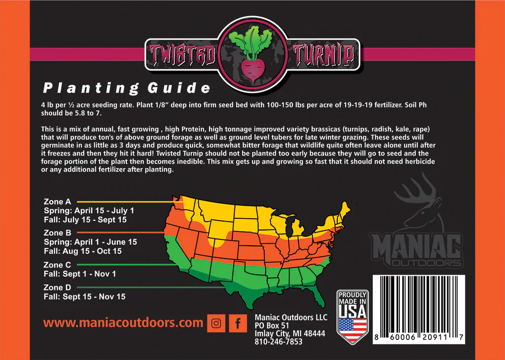 Maniac Twisted Turnips