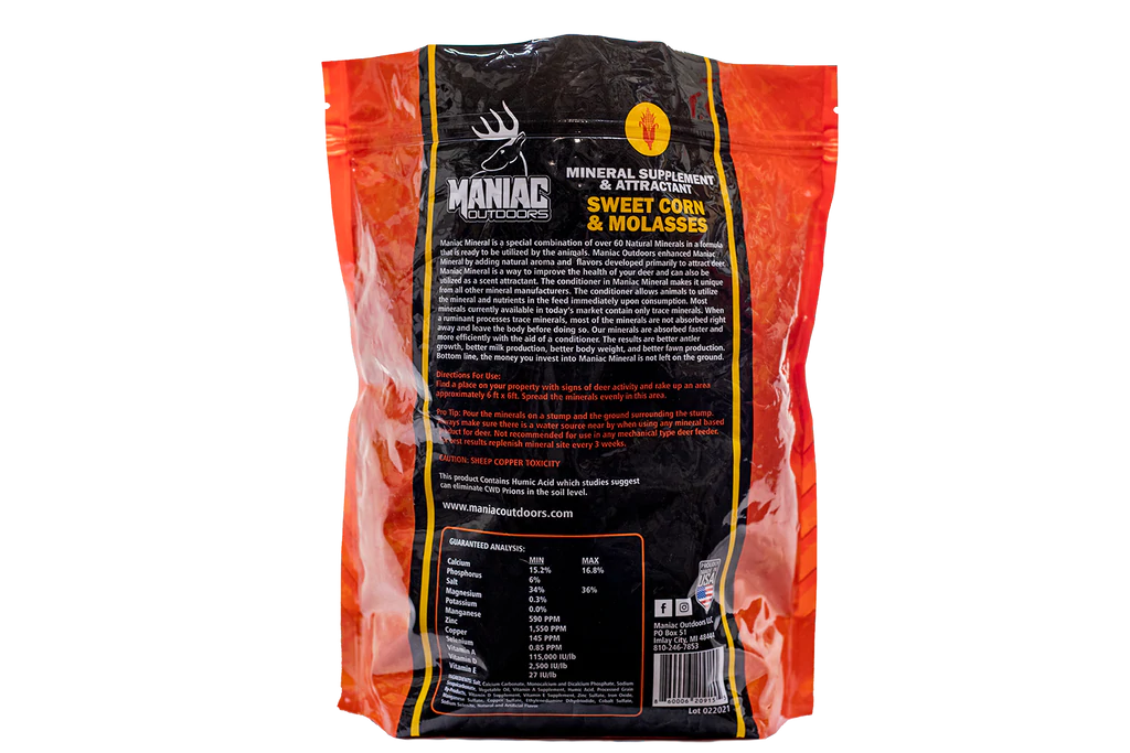 Maniac Minerals Sweetcorn-Molasses
