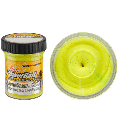Berkley PowerBait Natural Scent Glitter Trout Bait Dough