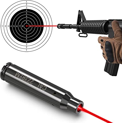 VOTATU Laser Bore Sight for .223 Rem 5.56 mm NATO Cartridge Bore