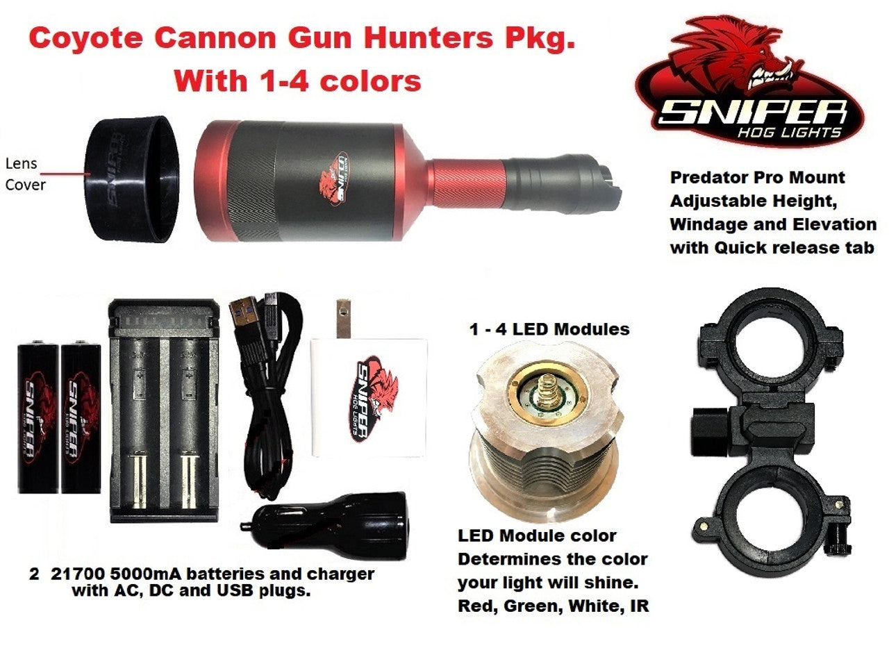 Coyote Cannon Gun Hunters Package W/ Turbo 850 IR
