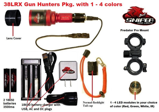 38LRX Gun Hunters Package With Turbo IR